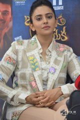 Rakul Preet At Jaya Janaki Nayaka Movie Success Meet